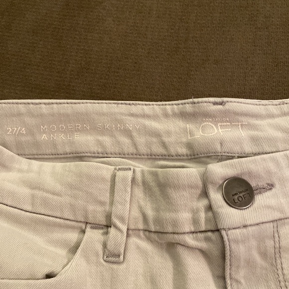 LOFT size 2/4 jeans - Picture 9 of 9
